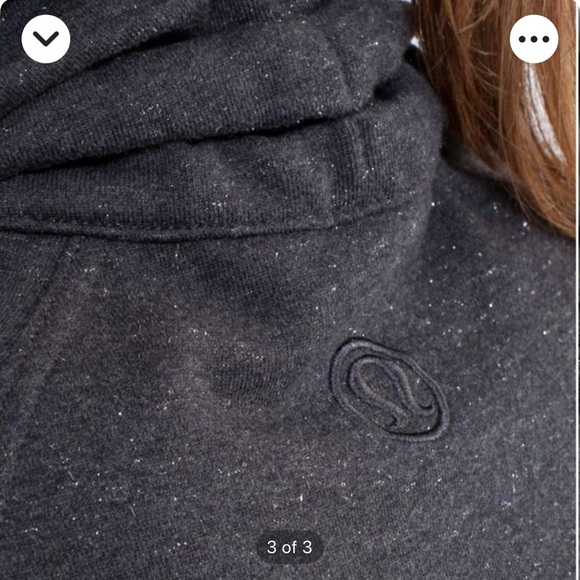 Lululemon Cuddle Up Jacket
Heathered Deep Coal with shimmer - Picture 3 of 4